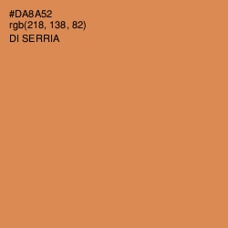 #DA8A52 - Di Serria Color Image
